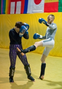 Paddy sparring with his training partner Ais Daly3